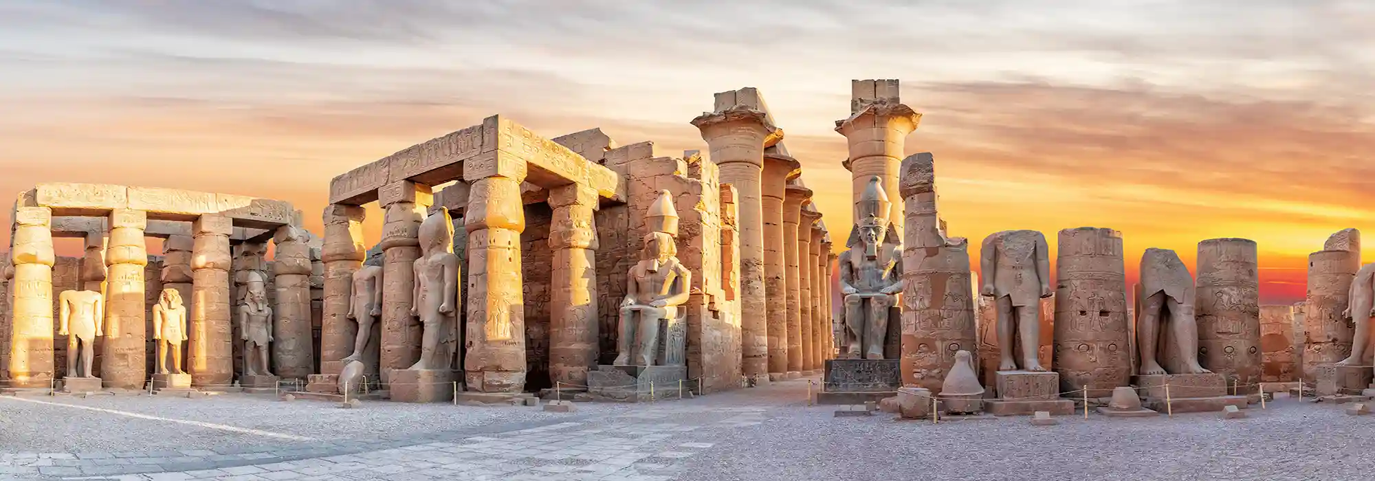 Ramsses II in Luxor temple