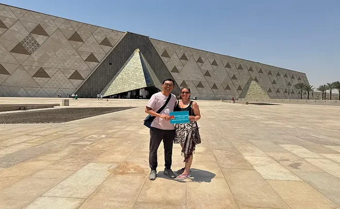 Discover history inside the GEM- Golden Luxor Tours
